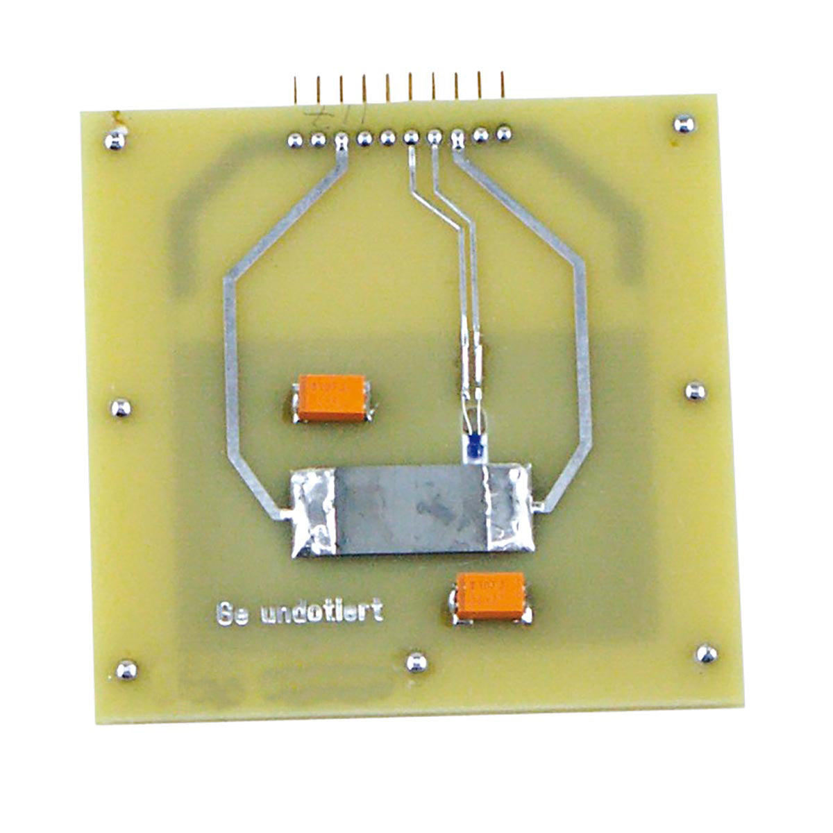 Undoped Germanium on Printed Circuit Board