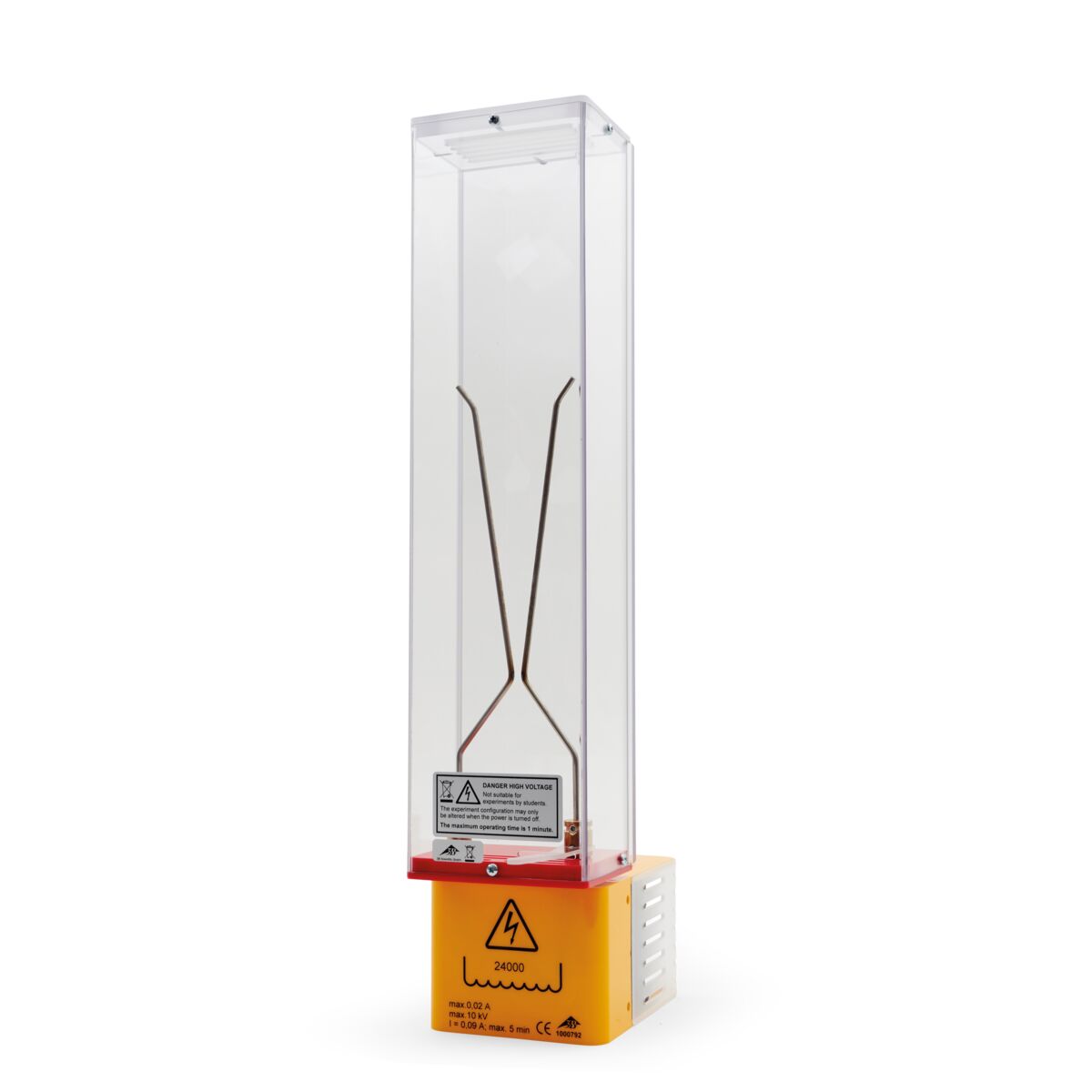 High Voltage Coil with Horn Electrodes