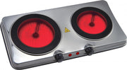 Courant COUCEB2184ST  Ceramic Glass Double Burner