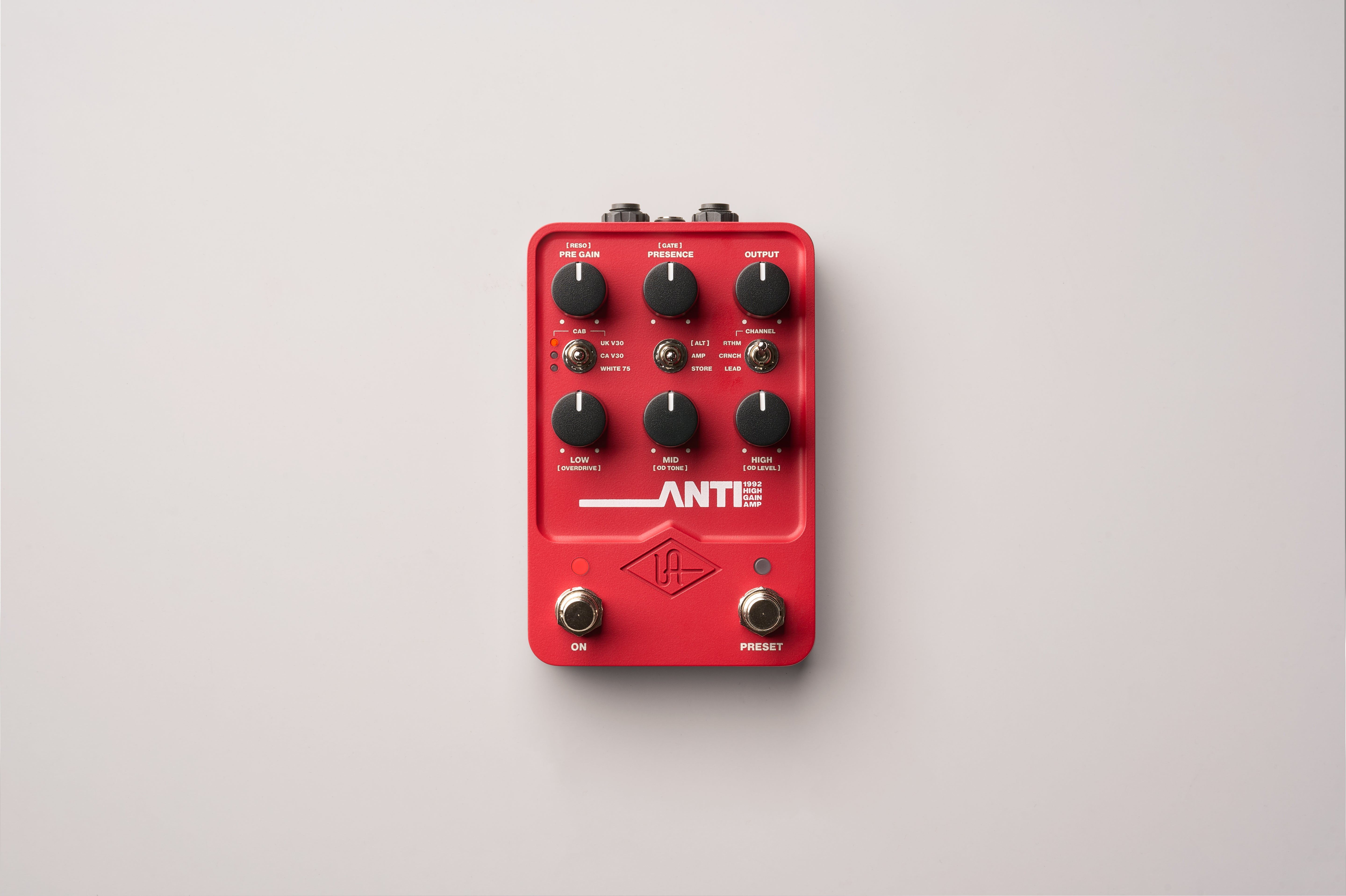 Universal Audio ANTI 1992 High Gain Amp Emulator Pedal