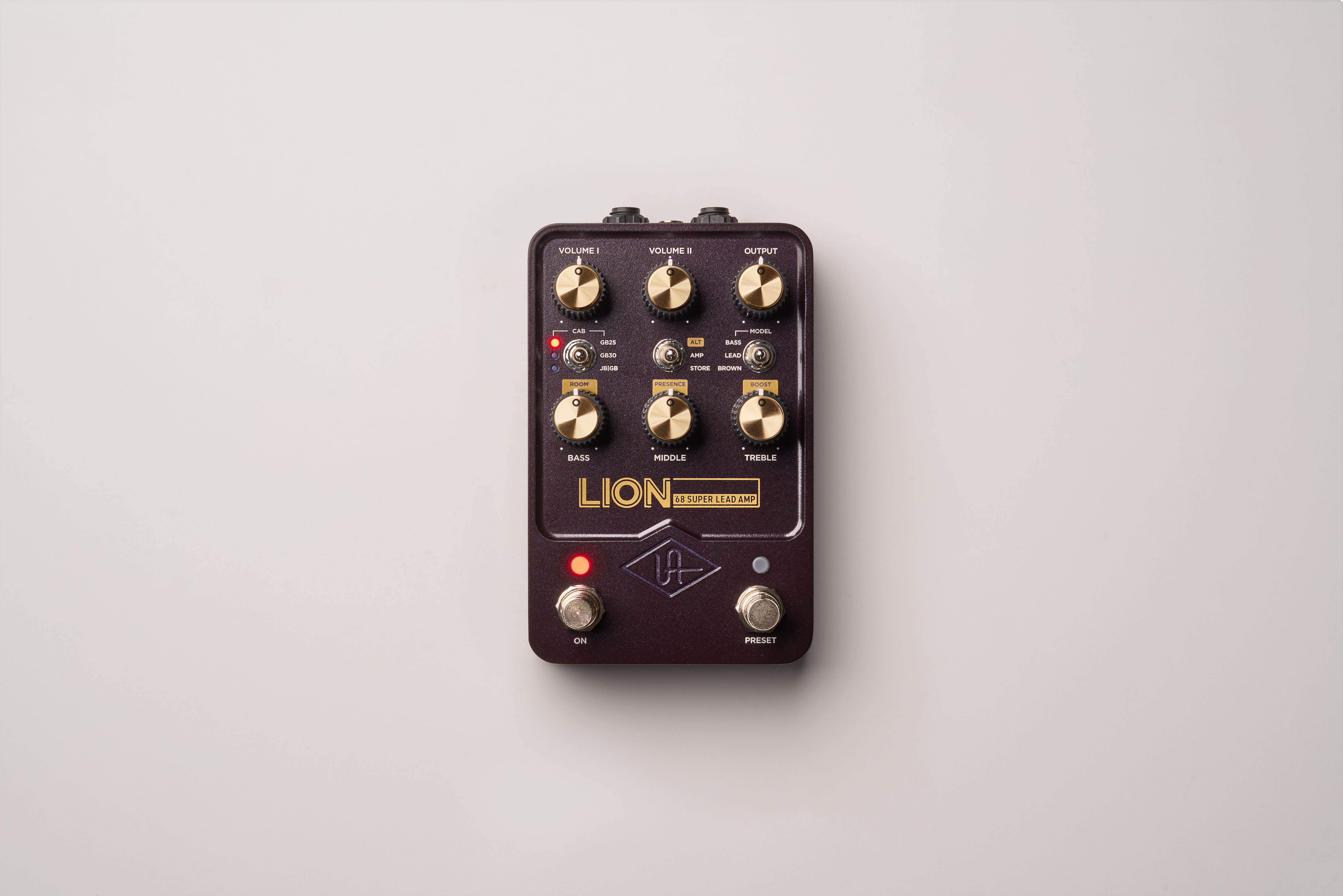 Universal Audio LION '68 Super Lead Amp Emulator Pedal