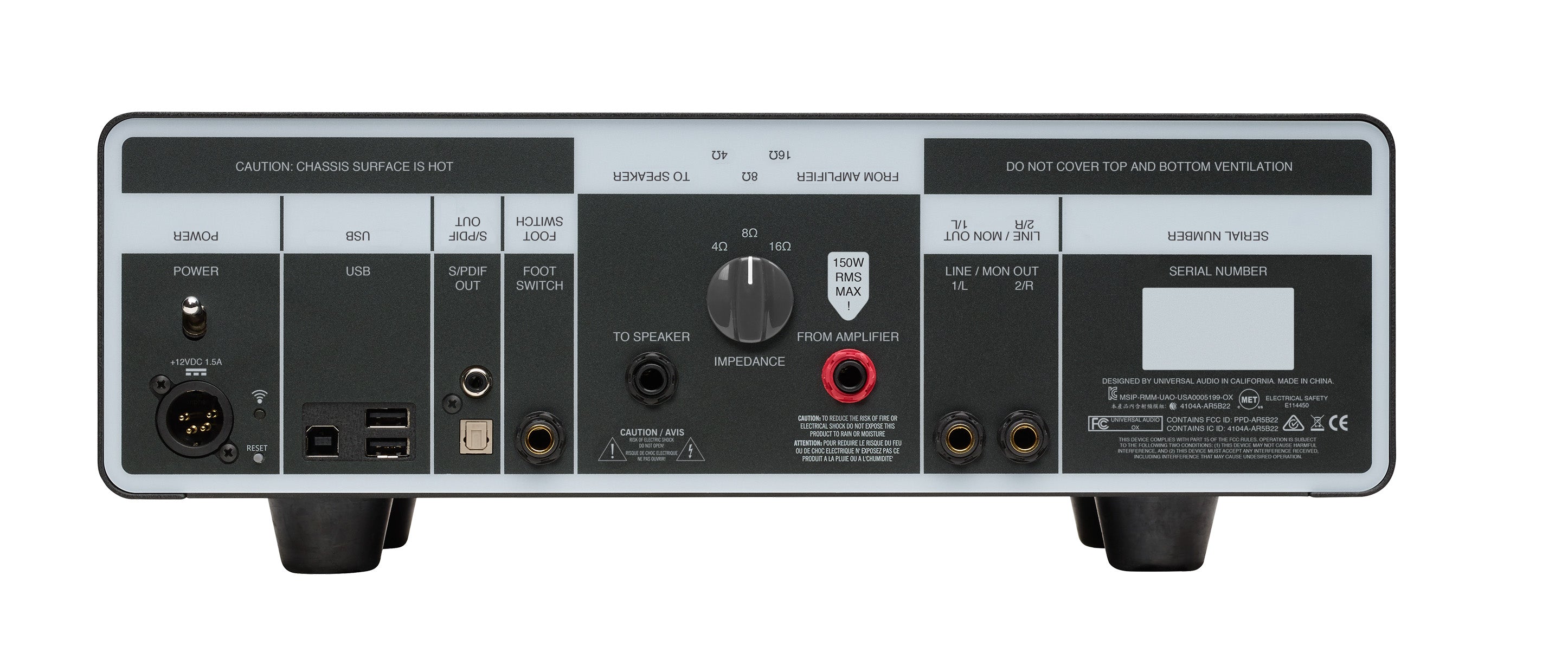 Universal Audio OX Guitar Amp Top Box