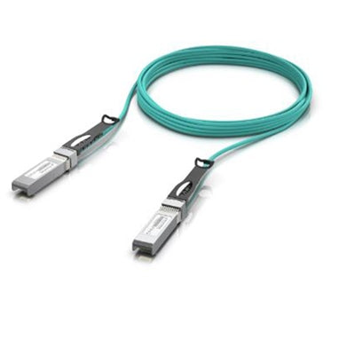 Ubiquiti - 10G 5M Long-Range Direct Attach Cable UACC-AOC-SFP10-5M - Aqua
