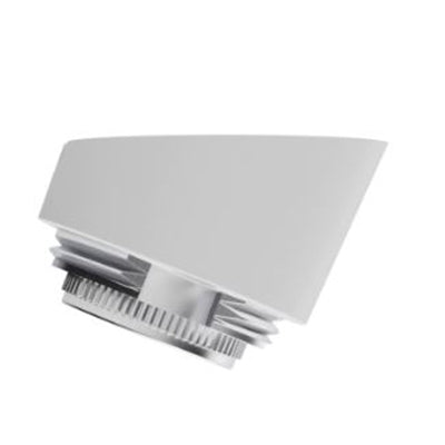 Bullet camera mounting accessory that enhances tilt angle by 22  to achieve an unrestricted viewing angle.