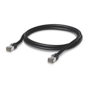 Ubiquiti UniFi Patch Cable Outdoor 2M Black, Single Unit All-weather, RJ45 Ethernet Cable, Category 5e, Weatherproof, 2Yr Warr