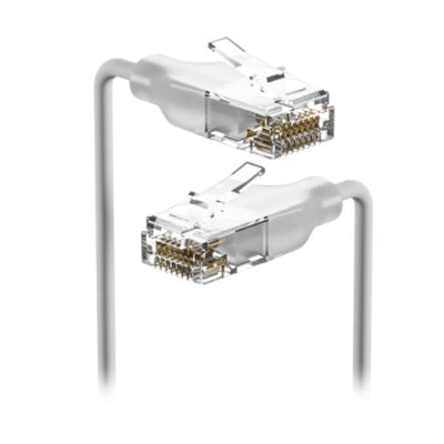Ubiquiti UniFi Etherlighting Patch Cable,0.3M Nano-thin Patch Cable with 2.5 GbE Support Designed SShow Etherlighting Effects