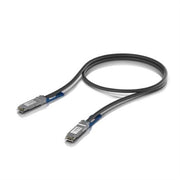 Ubiquiti - 100G Direct Attach 0.5M Cable UACC-DAC-QSFP28-0.5M - Black