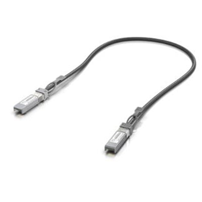 Ubiquiti - 10G Direct Attach 0.5M Cable UACC-DAC-SFP10-0.5M - Black