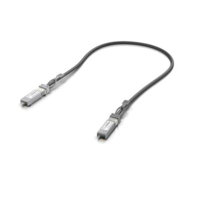 Ubiquiti - 25G Direct Attach 0.5M Cable UACC-DAC-SFP28-0.5M - Black