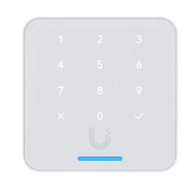 Ubiquit Reader Flex, White ,Third-generation NFC Card Reader with a Keypad & Apple Touch Pass Support, Outdoor IP55, Power Via POE