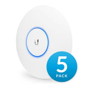 Ubiquiti UAP-AC-PRO-5-US Ceiling-mounted WiFi 5 AP with 6 Spatial Streams Designed for Large Offices Pack of 5 Pcs