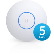 Ubiquiti UAP-AC-SHD-5-US Ceiling-mounted WiFi 5 AP with 8 Spatial Streams Designed to Support High Client Density Environments Pack of 5 Pcs