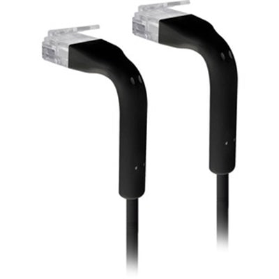 Ubiquiti 1m Bendable Ends CAT6 Ethernet RJ45 Network UniFi Patch Cable Black