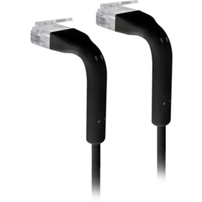 Ubiquiti UniFi Patch Cable 3m Black Both End Bendable to 90 Degree [U-CABLE-PATCH-3M-RJ45-BK]