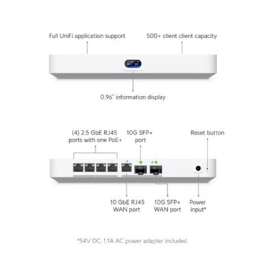 Ubiquiti Cloud Gateway Fiber (UCG-Fiber (30W)