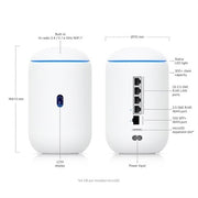 Ubiquiti Dream Router 7, Desktop 10G Cloud Gateway with Integrated WiFi 7, PoE Switch, MicroSD Storage (UDR7 (15W))