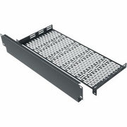 Middle Atlantic UFA 1RU Small Device Mounting Rack Shelf with 2RU Faceplate - 8in Depth