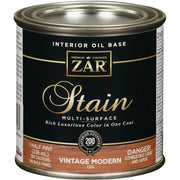 ZAR Oil-Based Wood Stain, Vintage Modern, 1/2 Pt.