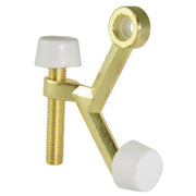 61720 Ultra Hardware 3 In. Polished Brass Hinge Pin Door Stop