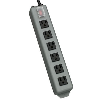 Tripp Lite by Eaton Waber Industrial Power Strip 6-Outlet 15 ft. (4.57 m) Cord 5-20P Plug