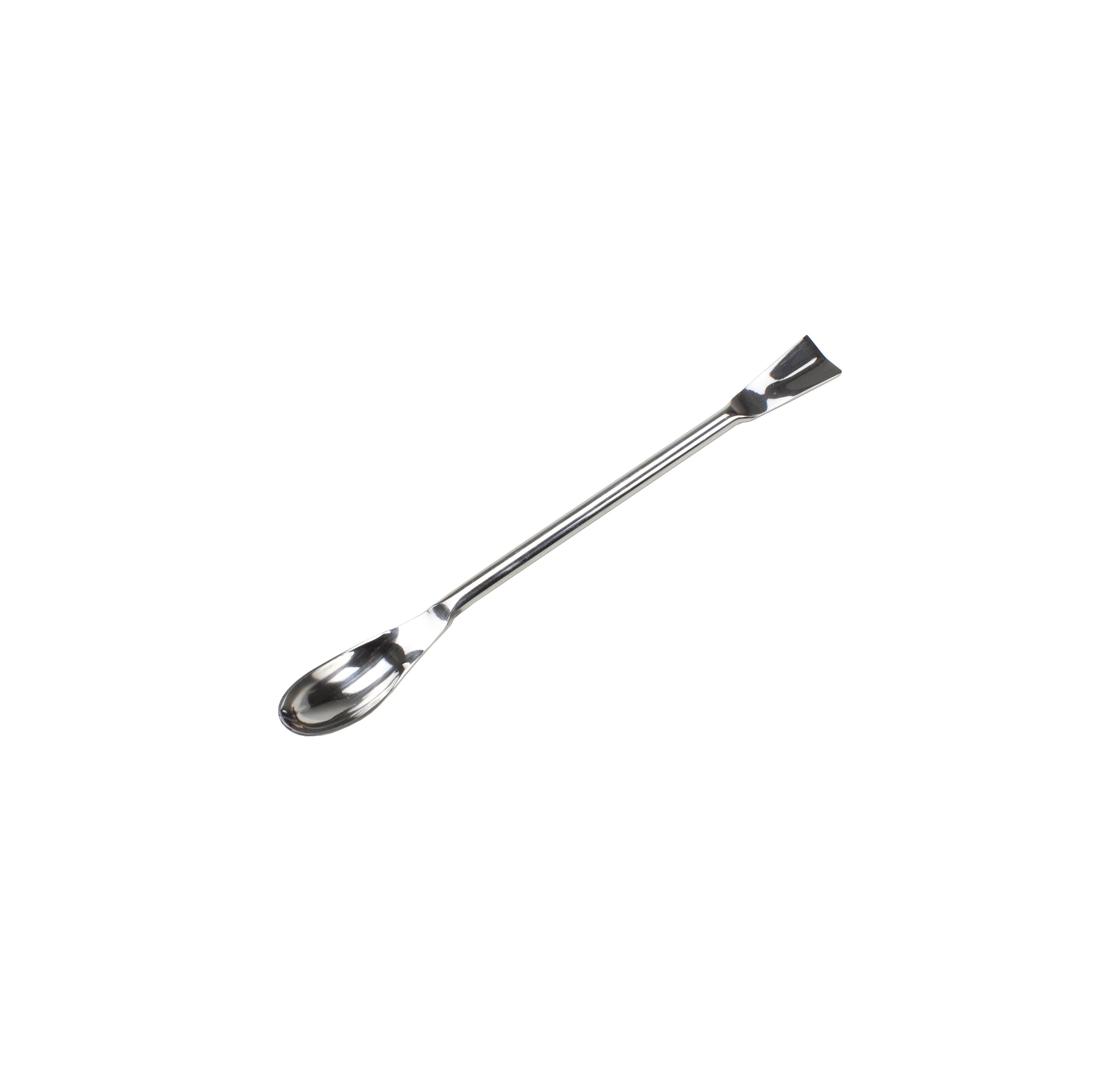 United Scientific® REUZ™ Stainless Steel Offset Spoon Spatula, 155mm