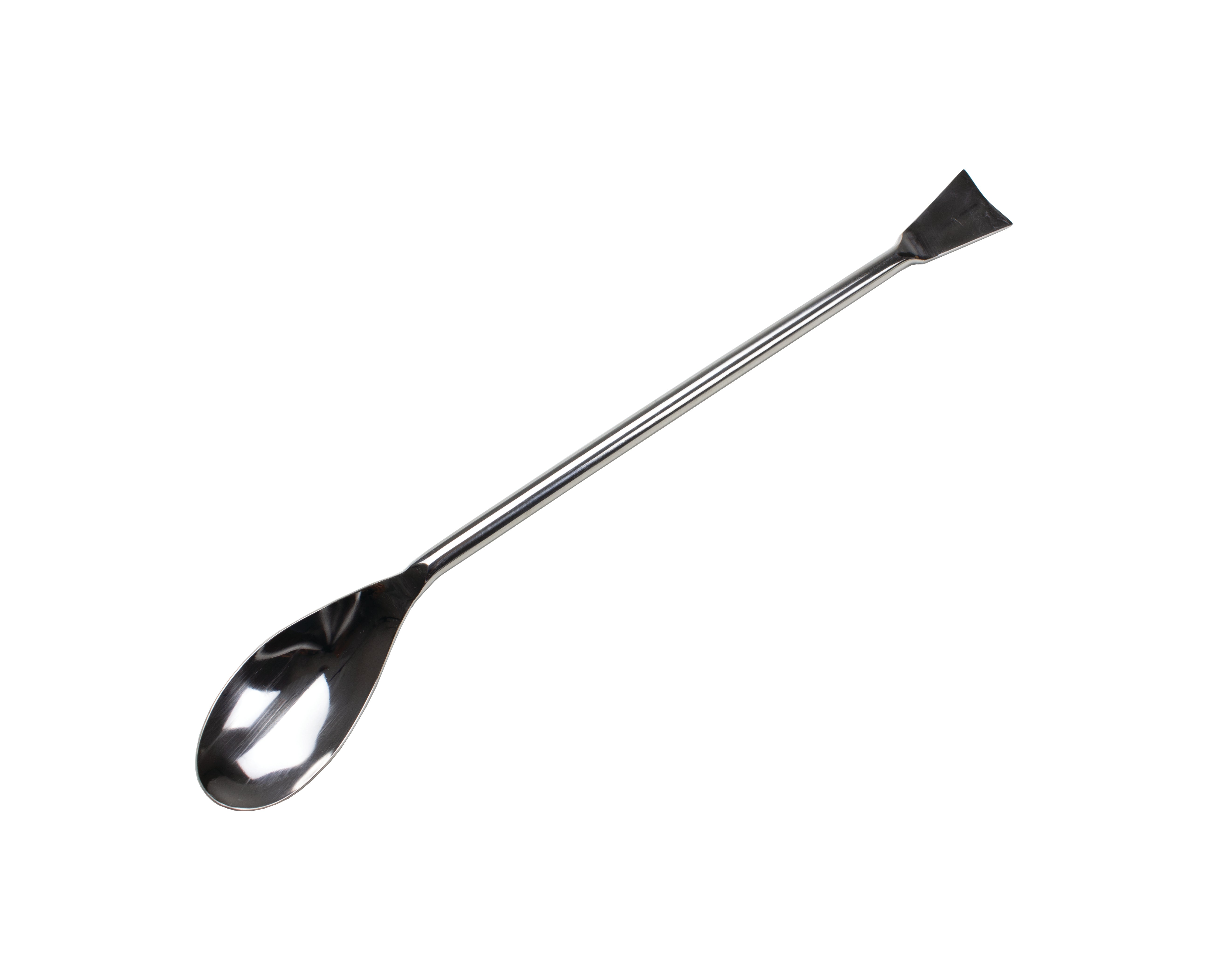 United Scientific® REUZ™ Stainless Steel Large Offset Spoon Spatula, 300mm