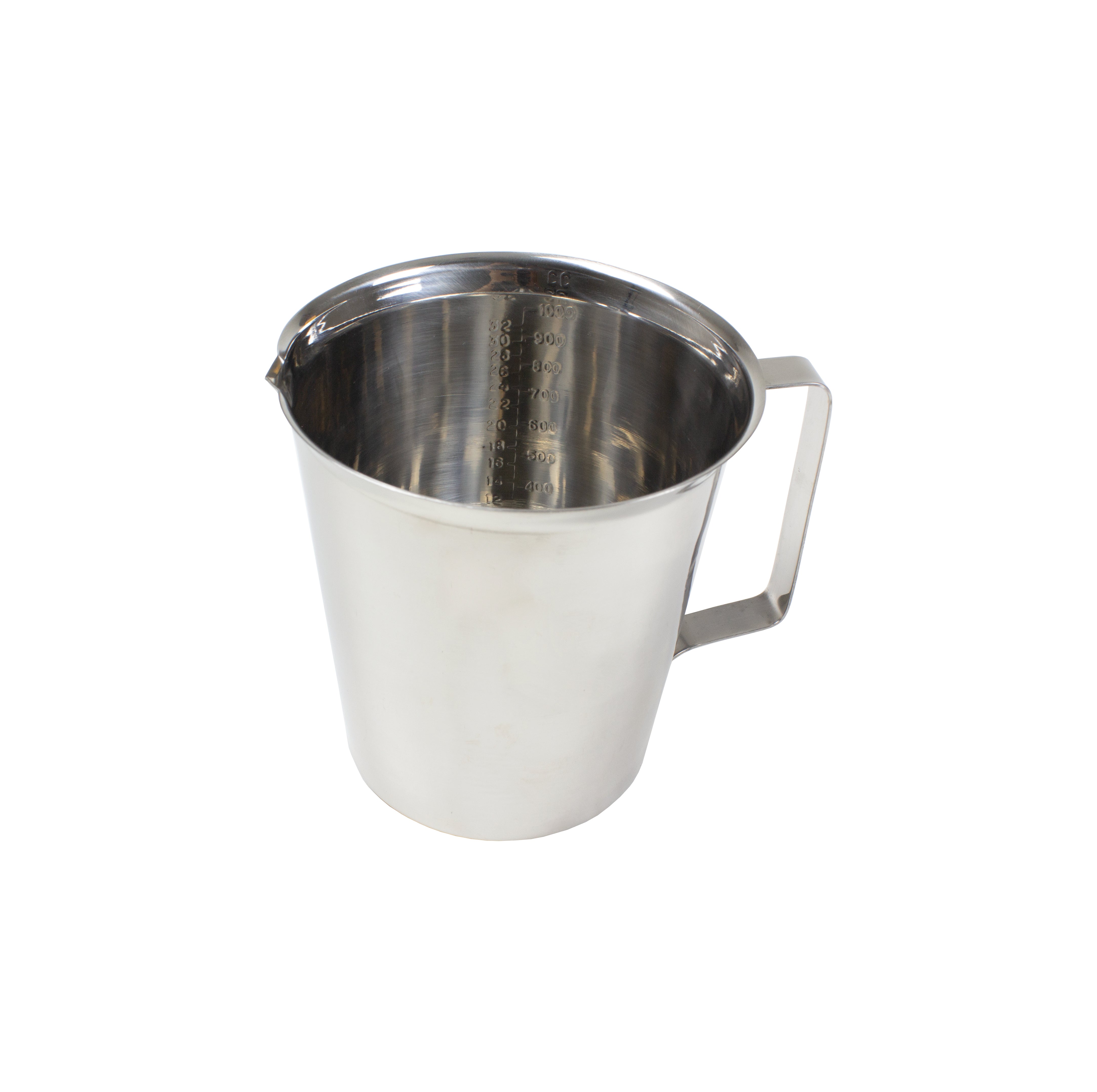 United Scientific® REUZ™ Stainless Steel Beaker with Handle, 1000 mL