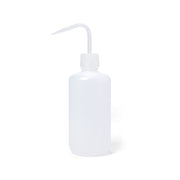 United Scientific® UniSafe™ Narrow Mouth Vented Wash Bottle, LDPE, 500 mL, comes with 6