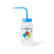 United Scientific® UniSafe™ Water Vented Wash Bottle, 500 mL, Pack of 6, LDPE, comes with 6