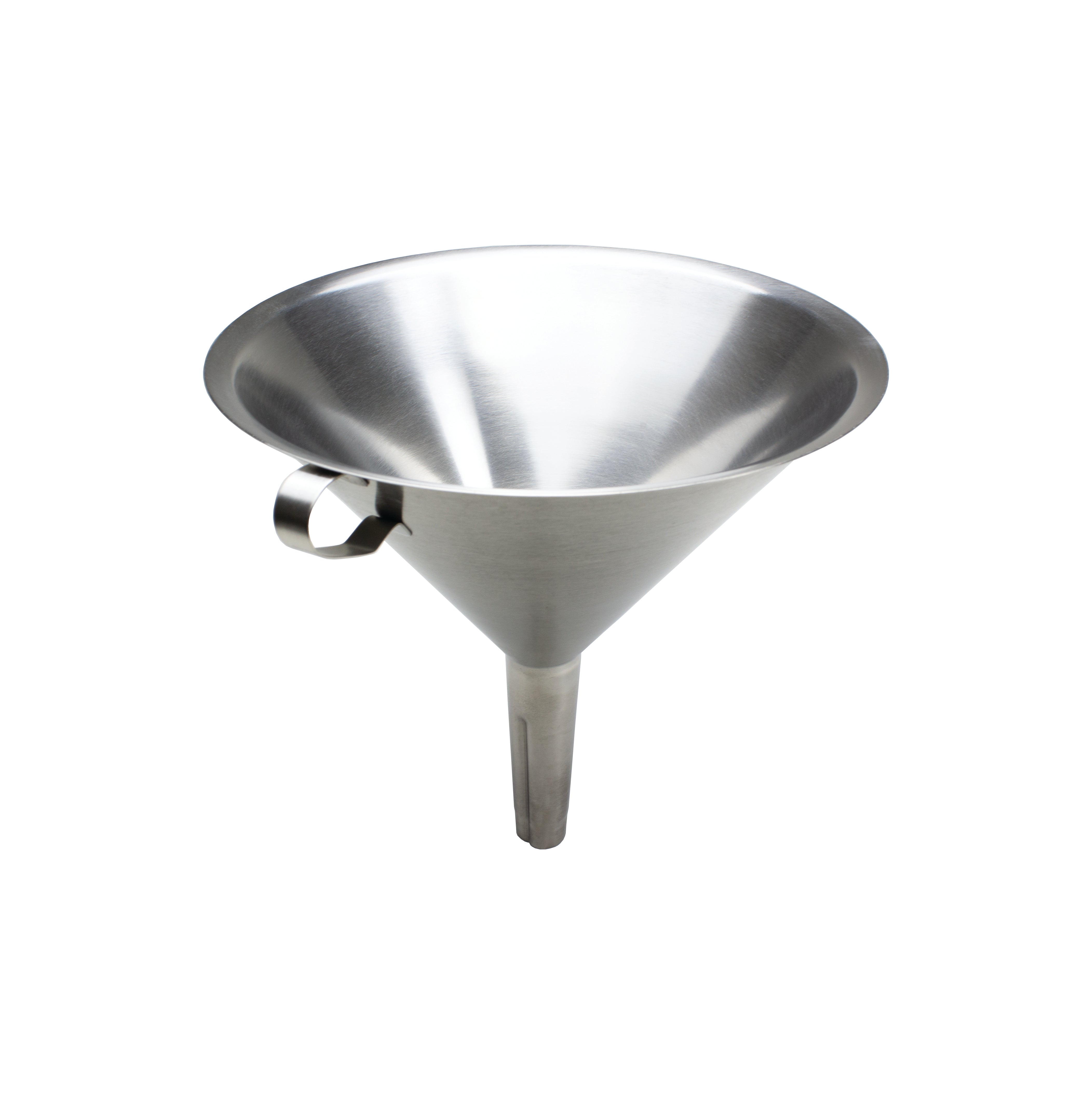 United Scientific® REUZ™ Stainless Steel Funnel, 200 mm diameter