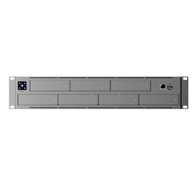 Unas Pro 2U Rack-Mount Nas With (7) 2.5/3.5" Drive Bays And 10 Gbps Performance Designed For Large-Scale File Storage And Sharing.