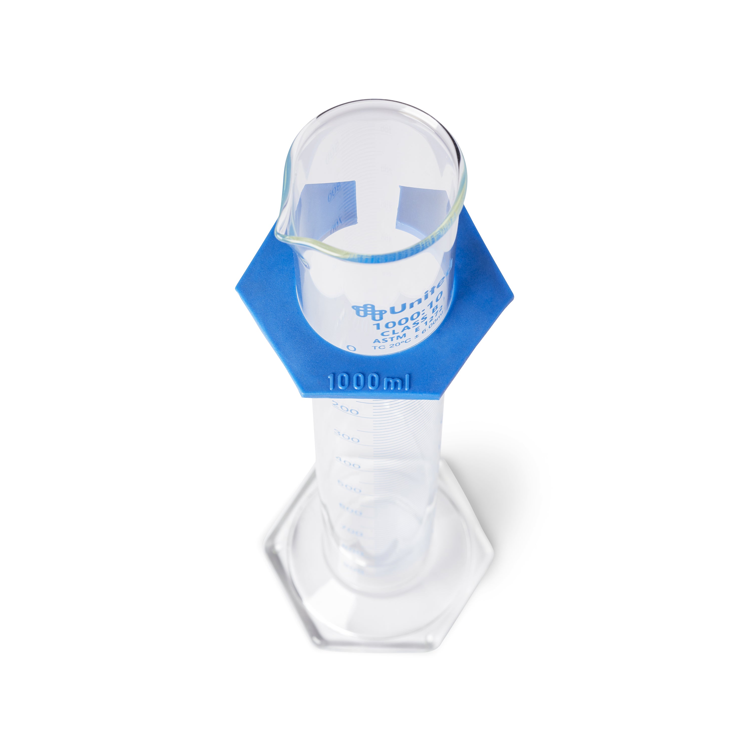 United Scientific® Graduated Cylinders, Double Scale, Borosilicate Glass, 1000 mL, Class B