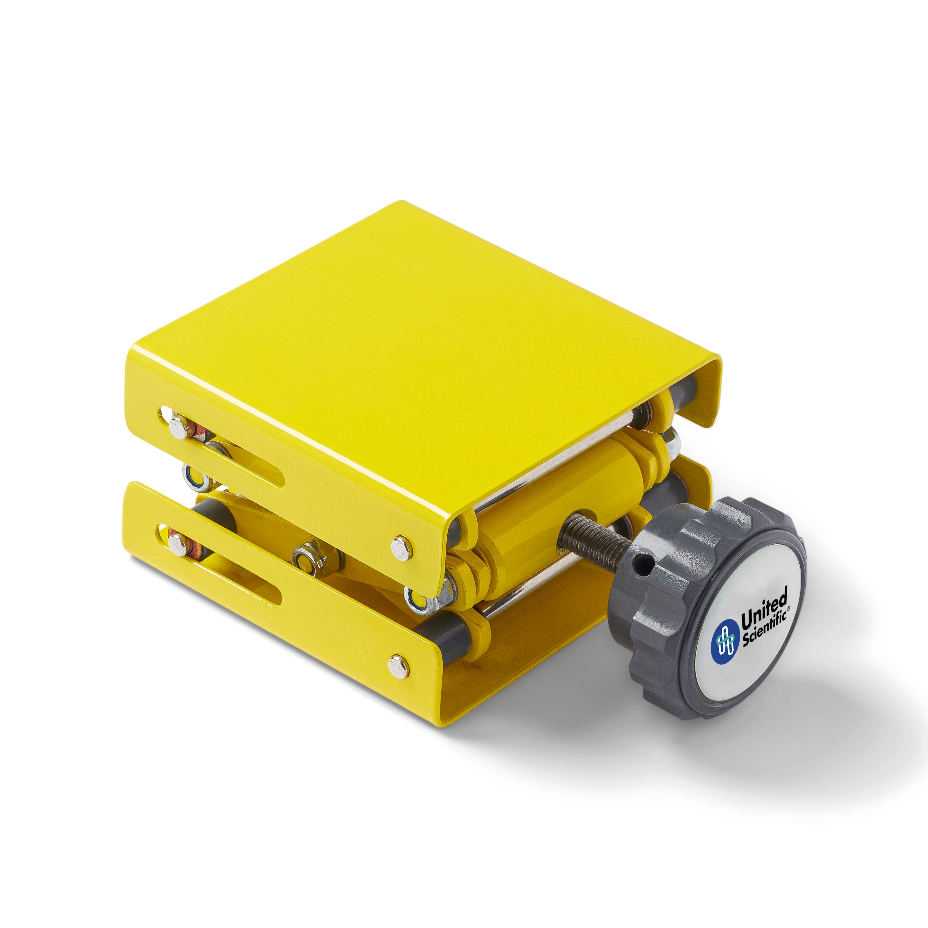 United Scientific® EcoLift Lab Jack, 4x4" Yellow