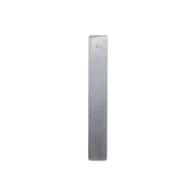 United Scientific® Flat Electrode Strip, 5" X 3/4" X 1.2mm Thick Iron (127 mm X 19 mm)