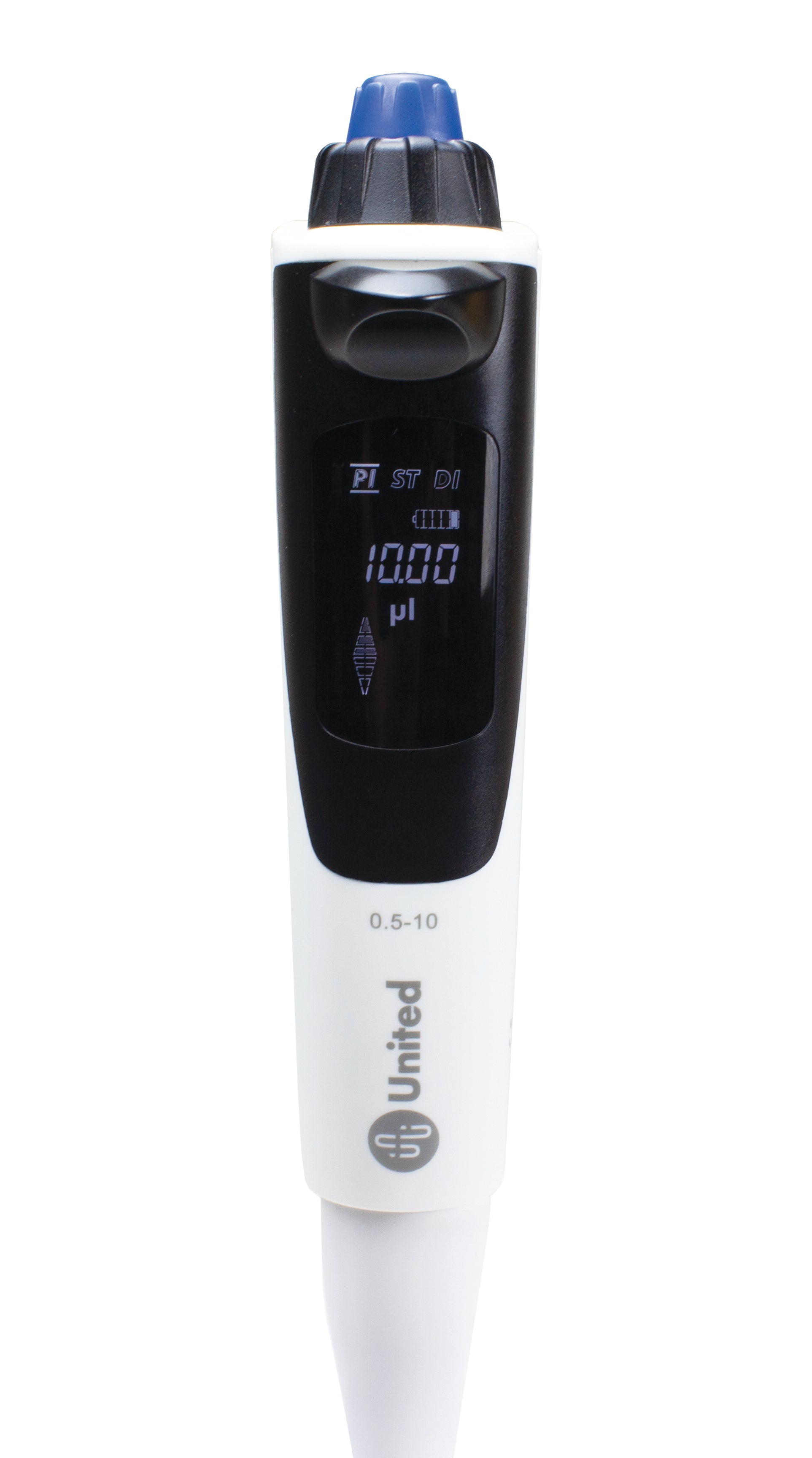 United Scientific® Jupiter Electronic Pipette 0.5 - 10 uL