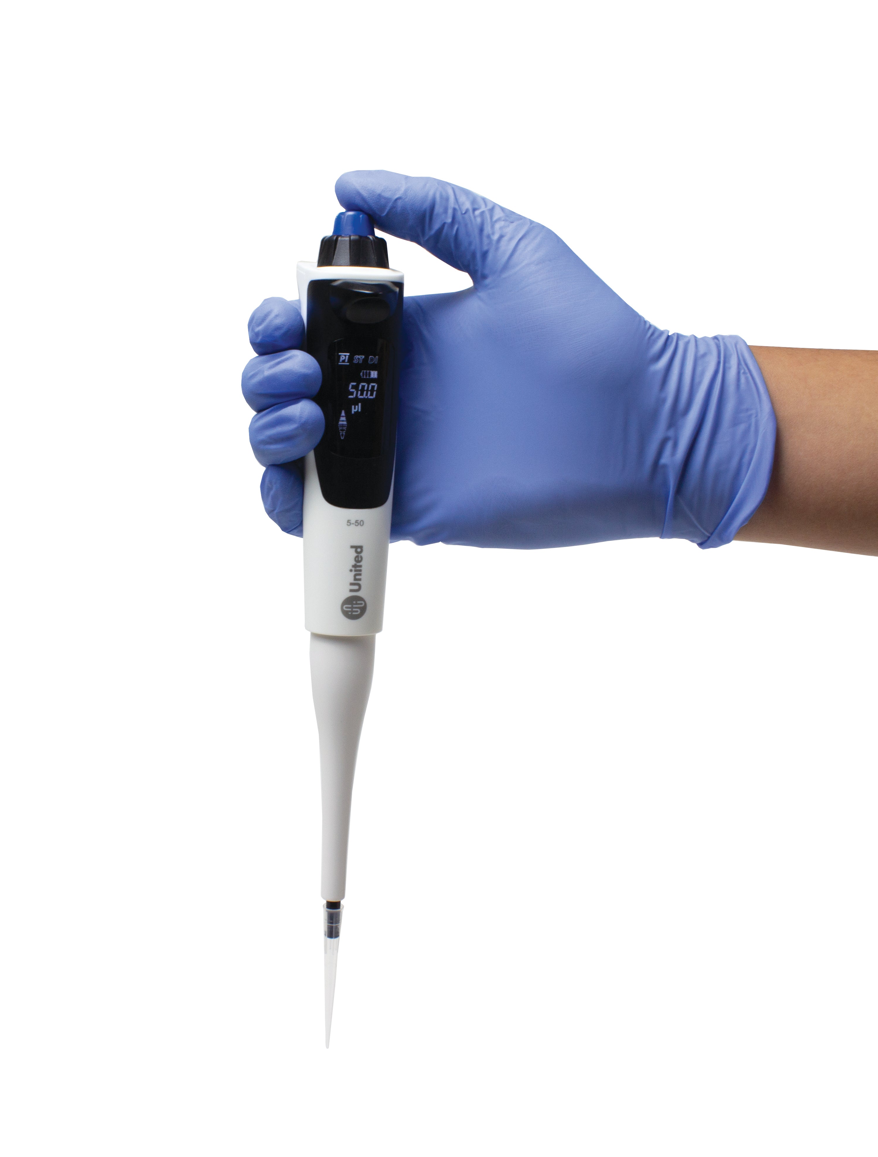 United Scientific® Jupiter Electronic Pipette 5 - 50 uL