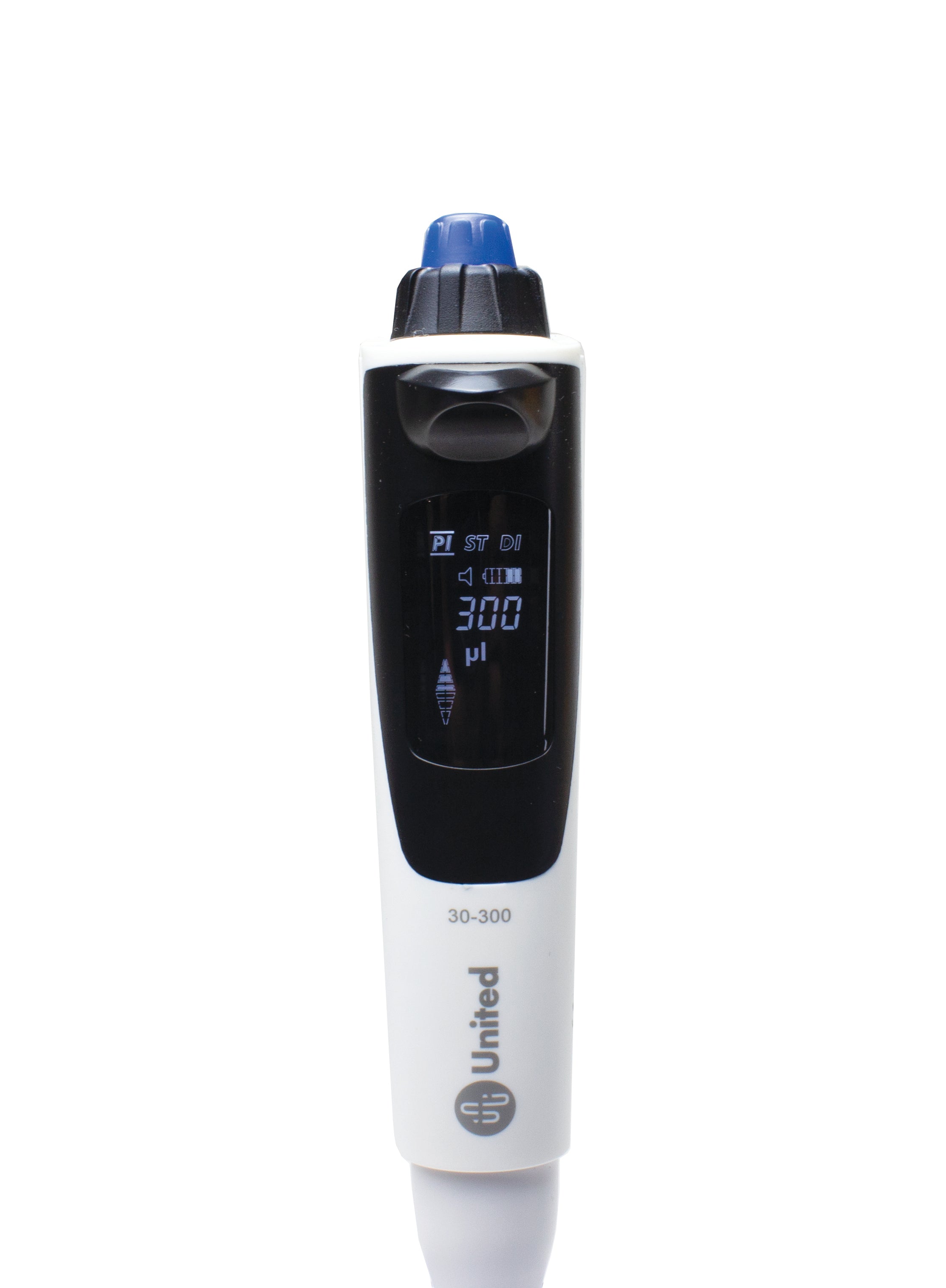 United Scientific® Jupiter Electronic Pipette 30 - 300 uL