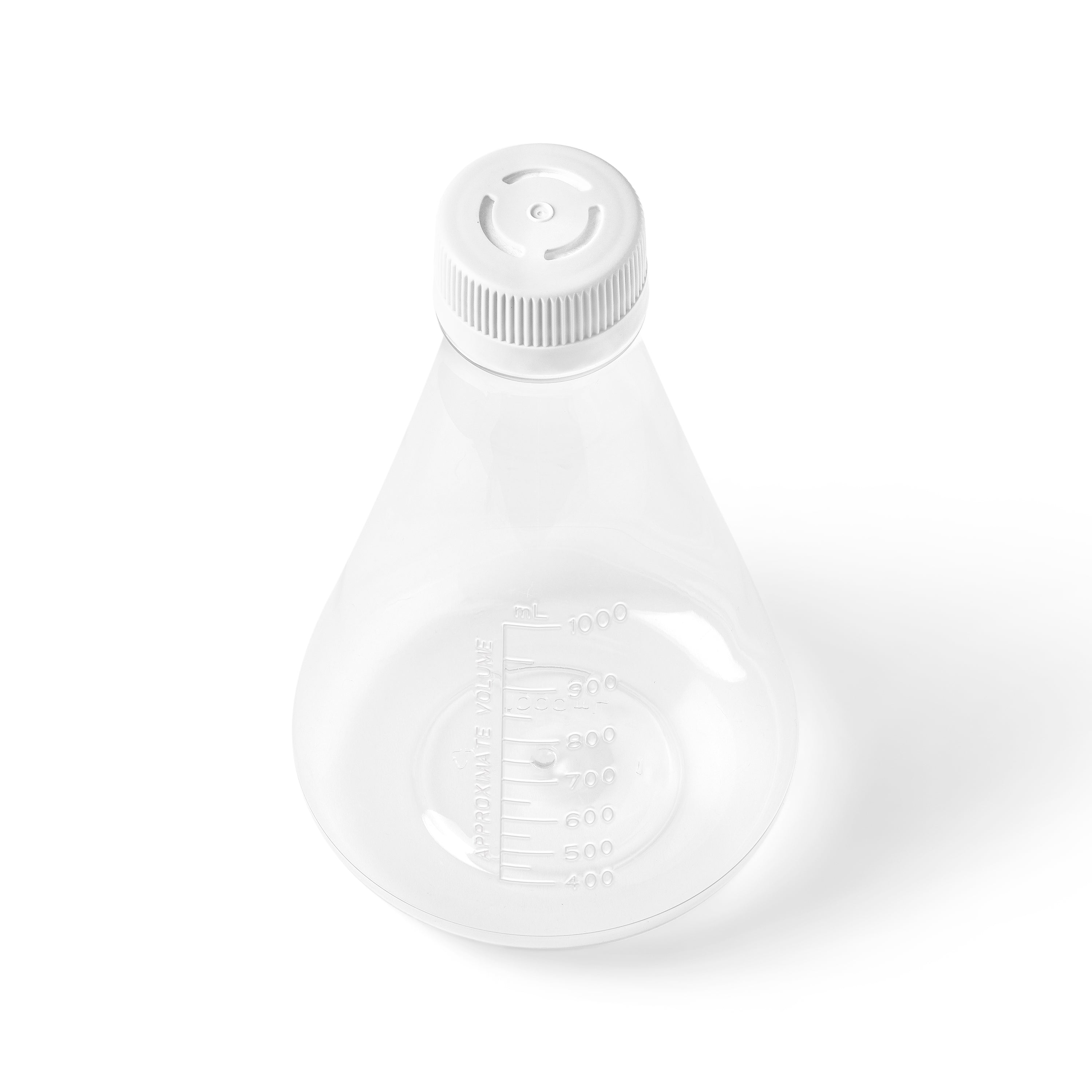 United Scientific® Unistore™ Sterile Erlenmeyer Flask Vented, PETG, 125 mL, Cs/24, comes with 24