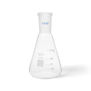 United Scientific® Erlenmeyer Flasks, With Joint, 125 mL, Joint Size 24/40, comes with 2
