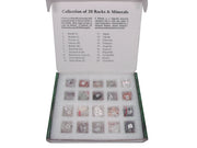 United Scientific® Collection Of 20 Rocks & Minerals