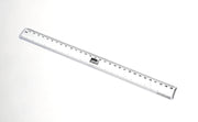 United Scientific® Clear Plastic Ruler, 12"