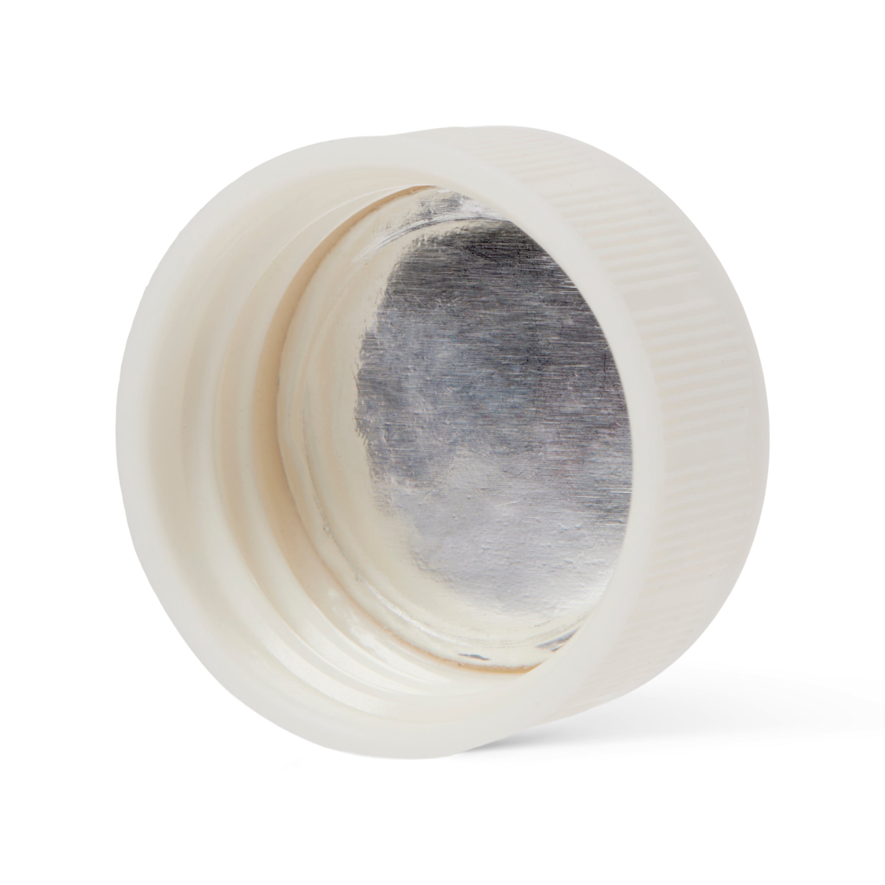 United Scientific® Scintillation Vials, 20 mL, with unattached white Urea cap (SIZE 24-400) and cork foil liner ,CS500, comes with 500