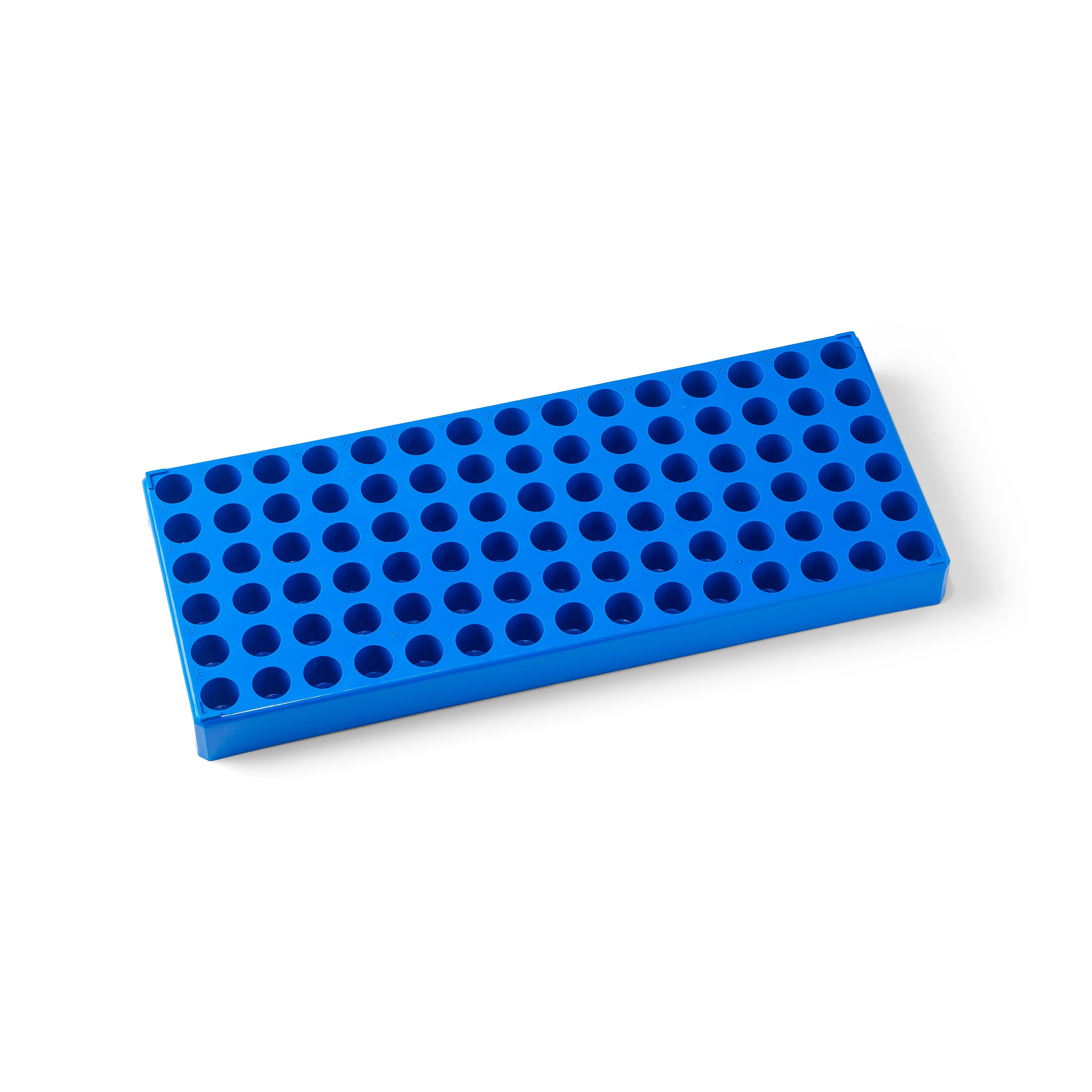 United Scientific® Rack for scintillation vials, PP, rack for 90 vials of 8 mL