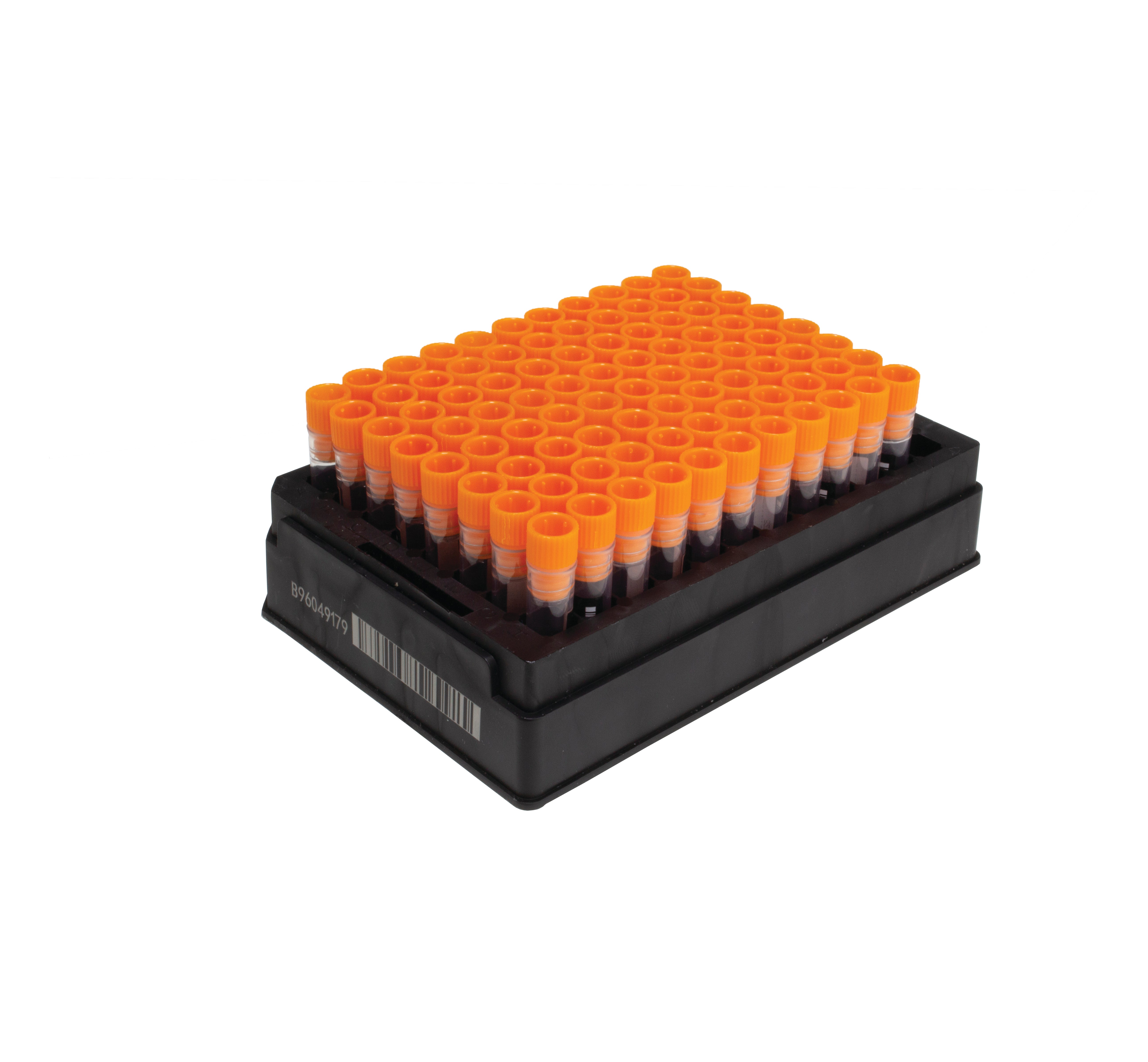 United Scientific® 2D Tubes Screw Caps 1 mL PK/960, comes with 960