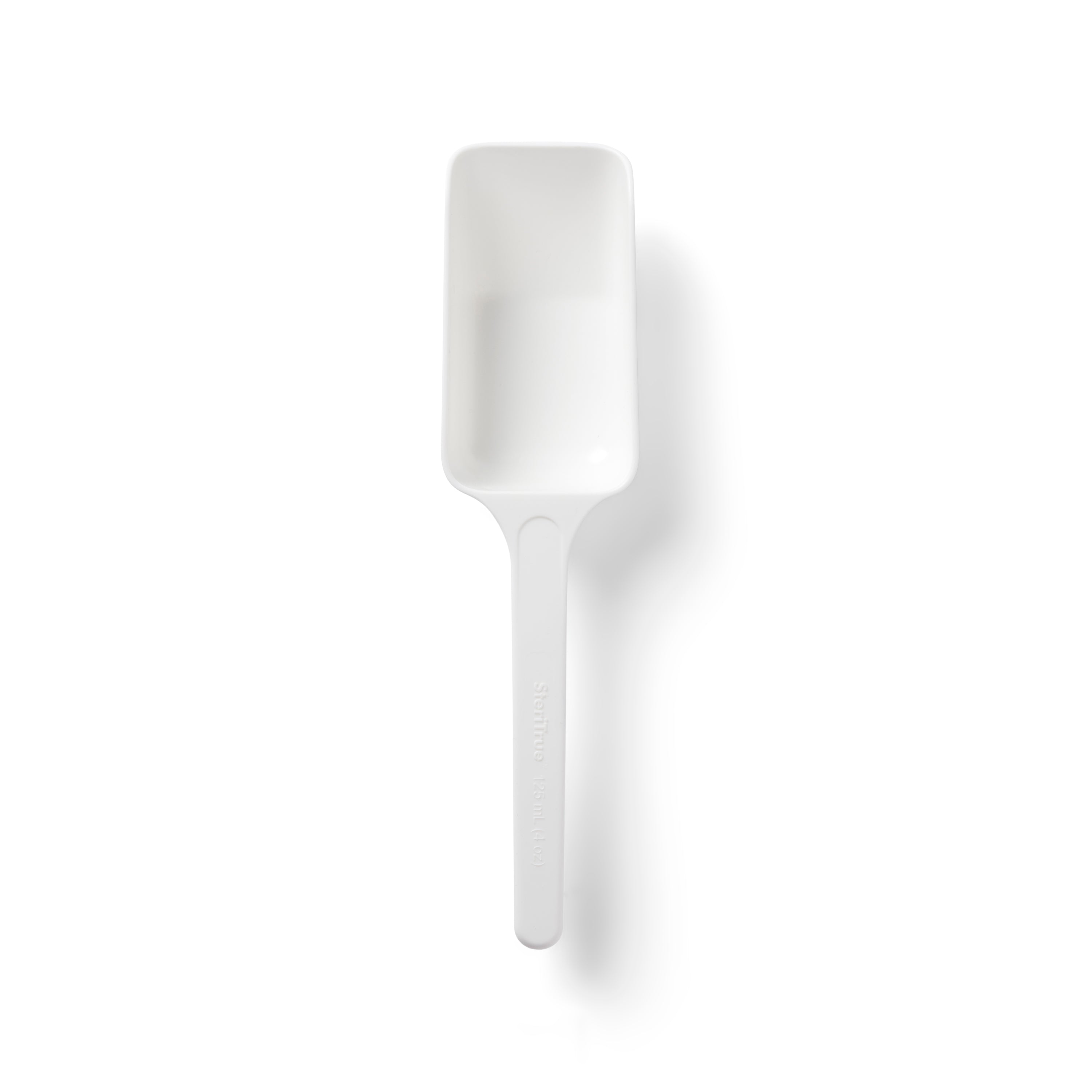 United Scientific® SteriTrue™ Sterile Sampling Scoops, Polystyrene, 125 mL (4 oz), comes with 100