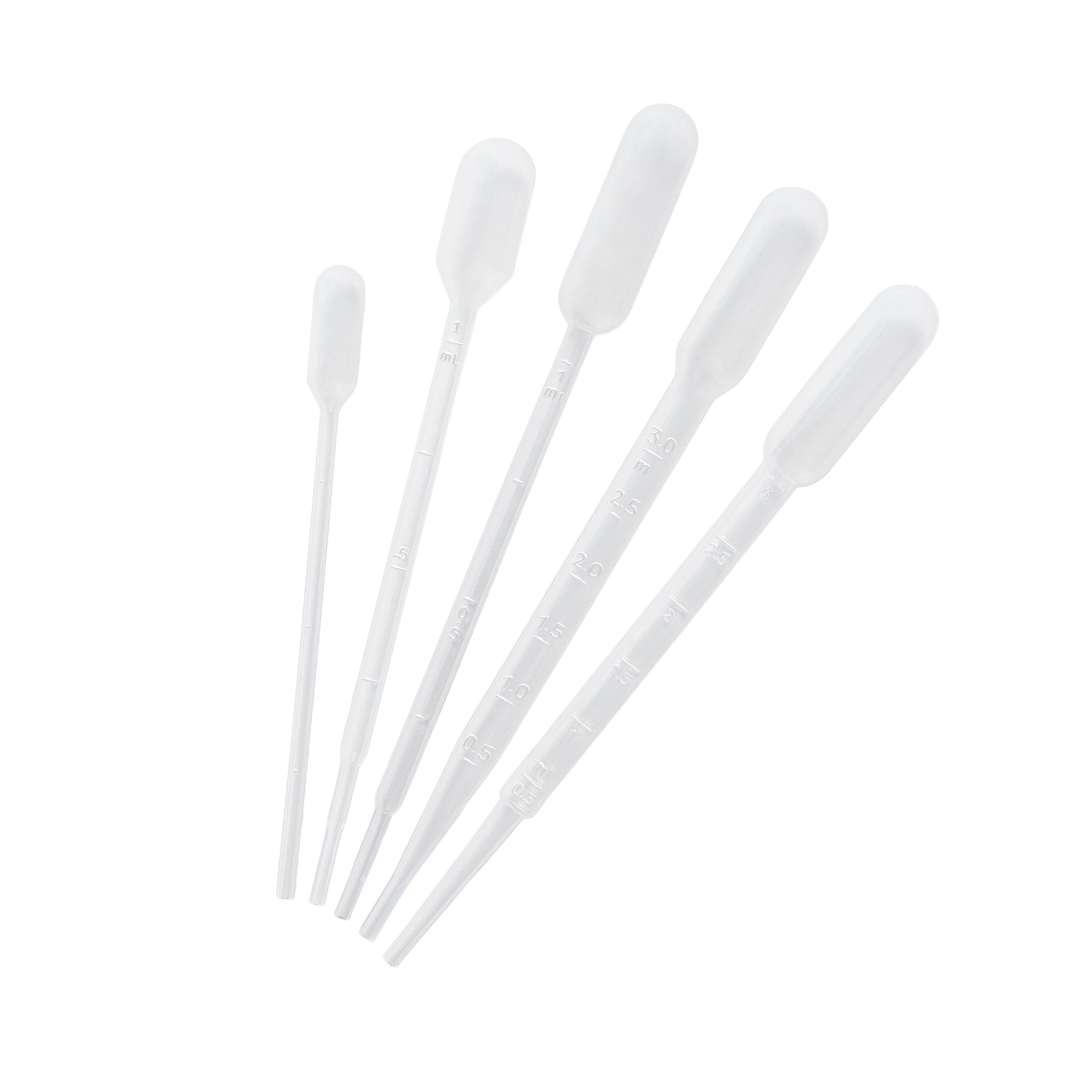 United Scientific® Transfer Pipette, 1.5 mL, Graduated to 0.3 mL, LDPE, Pk/500, comes with 500