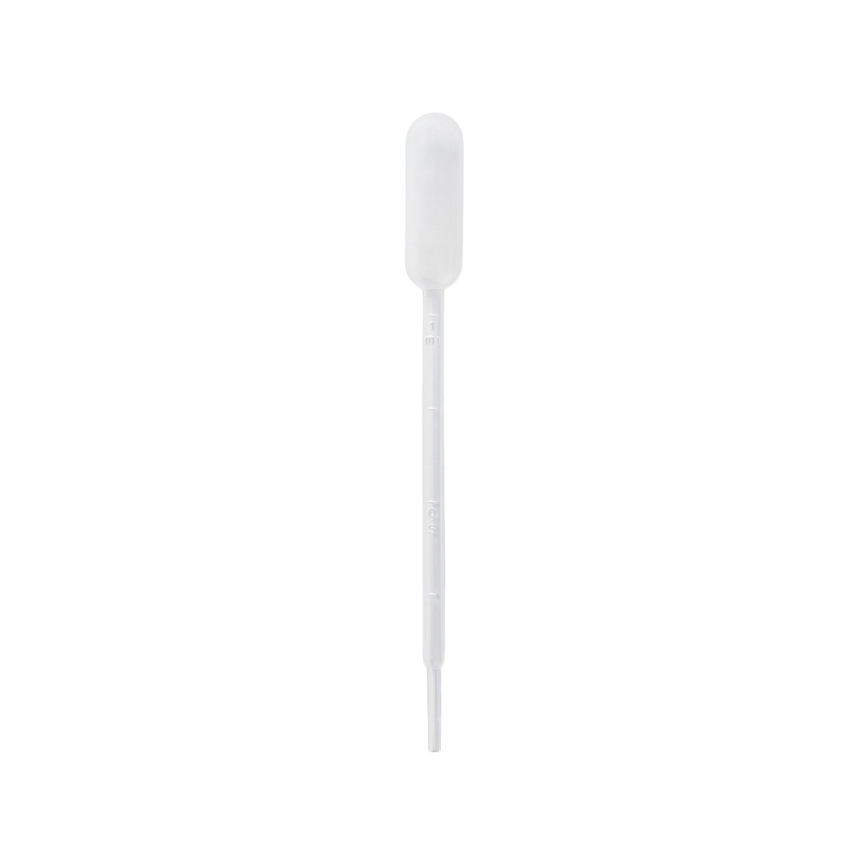 United Scientific® Transfer Pipette, 5.0 mL, Graduated to 1 mL, LDPE, Pk/500, comes with 500