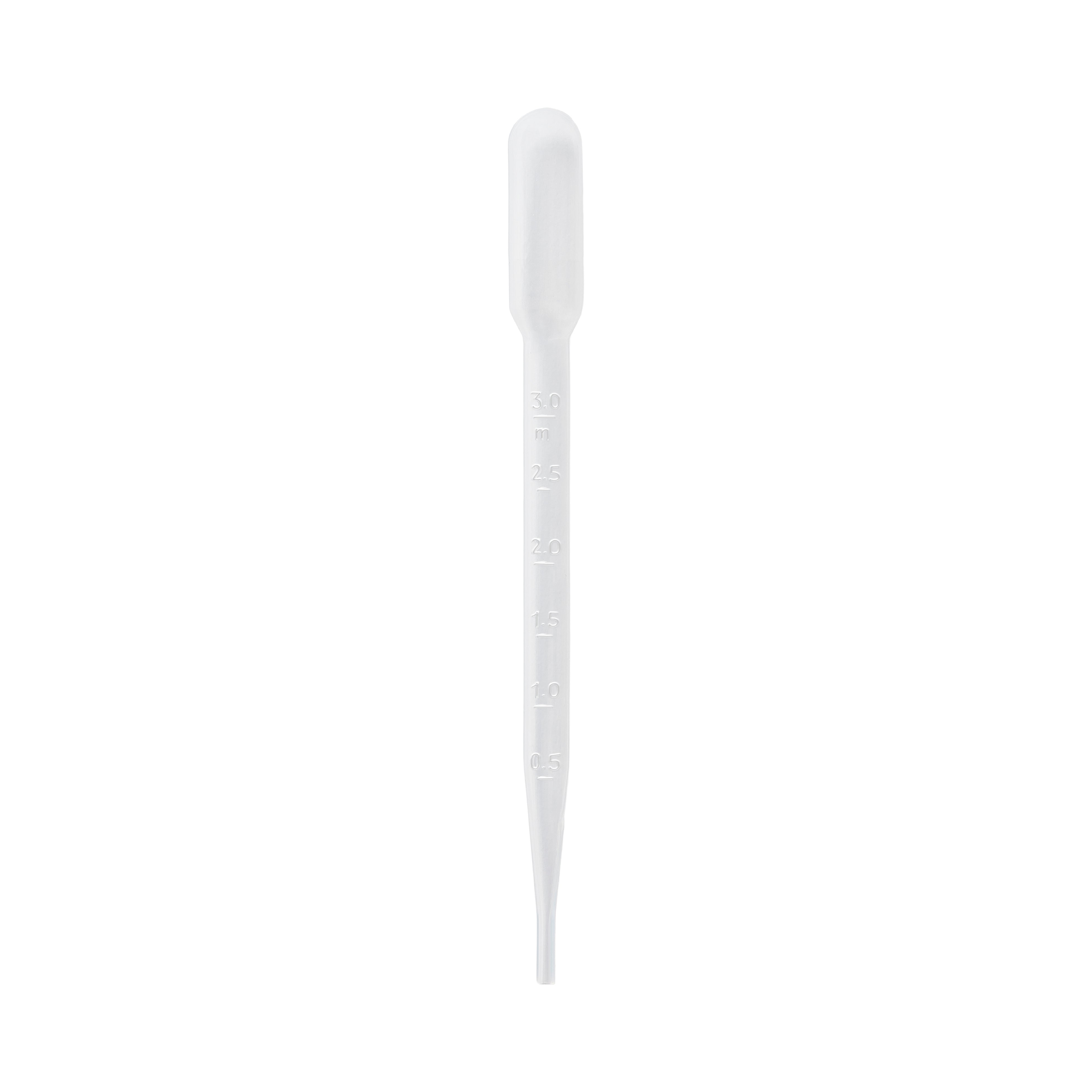 United Scientific® Transfer Pipette, 7.0 mL, Graduated to 3 mL, Sterile, LDPE, 20/Bag, Pk/400, comes with 400