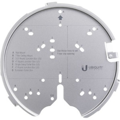 Ubiquiti Versatile Mounting System, for U7 Pro, U6 Enterprise, U6 Pro, U6 Long-Range, AC Pro, AC HD, AC SHD, AC XG, Incl 2Yr Warr