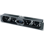 Middle Atlantic 100 CFM Fan Panel with Display - 27dB - Anodized